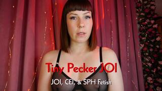 Tiny Pecker JOI