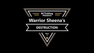 Warrior Sheena's Destruction Part: 1 (1080)