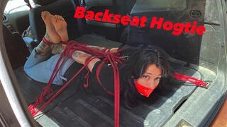 Backseat Hogtie ft Jake Wing (Rope Bondage)