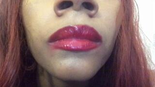 My Red Lipstick and Nose flaring