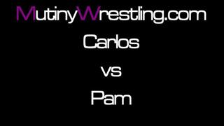 MW-107 Carlos vs Jenny (pam was her pro wrestling name in the late 2000)