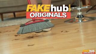 Hardcore and rough sex at the barber shop