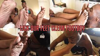 Lick Our Feet Clean Footboy ft Queen Melanin