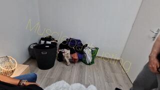 Ebody girl first ballbusting