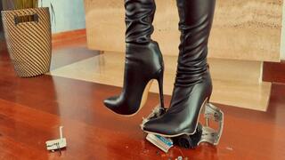 Crush your favorite car with heels SD