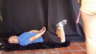 Fernando is tied up and tickled a lot by Roxana(3)