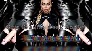 Cum Craving Cock Addict Exposed