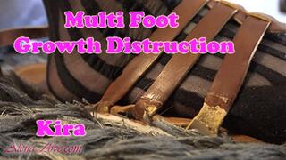 Multi Foot Growth Destruction Kira[HD]