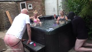 Hot Tub Human Ashtray (1080p HD MP4)