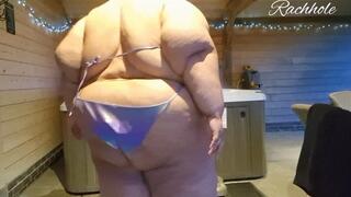 Ssbbw Hot Tub Struggles