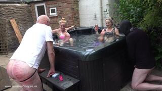 Hot Tub Human Ashtray (720p HD MP4)