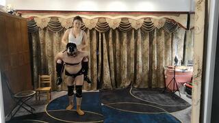 FrideM016_Shoulder carry and become a ponyslave of beautiful master