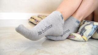 sweaty toes