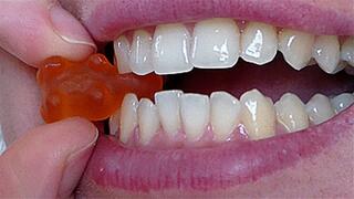 eat the bears with sharp snow-white fangs
