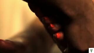 Sexy Ebony Feet Footjob!!!