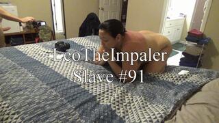 (HD) Slave #91 - Bedroom Pussy and Ass Fucking, Angle 1 of 3