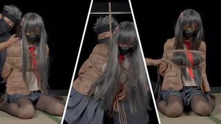EMshibari Sakurajima Mai cos rope bondage part1