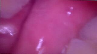 Teeny in Giantess Mouth as she Travels across Tiny Land POV 1080