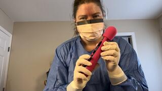 Step Mom Changes your Diaper in Mask and Gloves