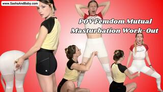 Exercising and Bouncing Tits in Crop Top JOI Denial