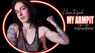 You can fuck my armpit