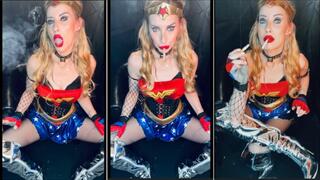 U can’t lie when WonderWoman light her WonderMarlboro Encouragement & human ashtray