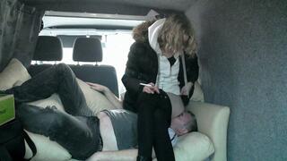 Chelsea Smothers Her Slaves Face In The Crack Of Her Butt In The Camper (4K)