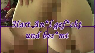 Hard anal fucked