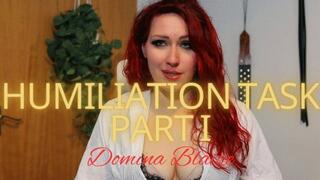 Humiliation Task I