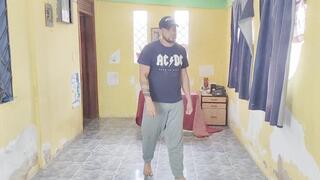 he is inside my house waiting for me to attack me!