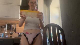Emma belly, belly humiliation, belly hit, belly ice
