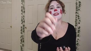 Clown does your makeup