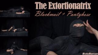 The Extortionatrix: Pantyhose and Blackmail Fantasy - Villainess Roleplay POV - mp4 version