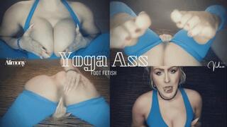 YOGA ASS FOOT FETISH