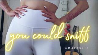 you could sniff