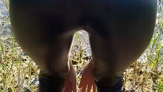 Pee in nature