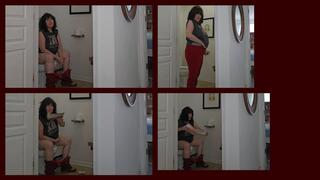 CHOCOLATING FEEDING YOU PEEING READING SPITTING LOVING TODAY