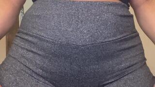 Gym Shorts Ass Worship