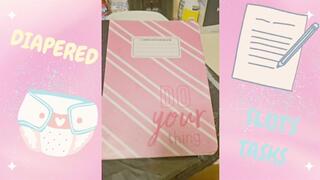 Diaper Slut's Humliation Task