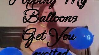 Balloon Popping Makes Me Horny