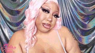 Sensual Shiny PLUMP Holo Pink Glossy Lips (MP4 Version)