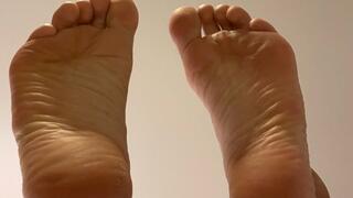 Size 14 Male Soles! Foot Fetish | Foot Domination