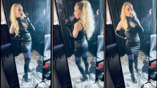 Having a Marlboro 100 while preparing me for my boyfriend