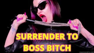 SURRENDER TO BOSS BITCH