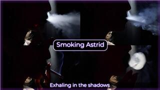 Exhaling in the shadows | Smoking Astrid