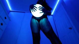 Bunnied in Blue Light