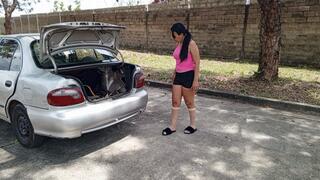 They bite me on my feet and legs when I cleaned my car's suitcase and scratched me until the itching stops (3)