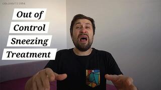 Out Of Control Sneezing Treatment 720p WMV - Toms Fetish Store