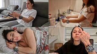 Emilia - stuck in huge Invicta watch for 3 days - part 2