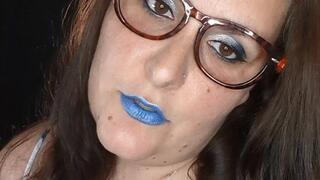 Blue Lipstick Smoking Encouragement JOI